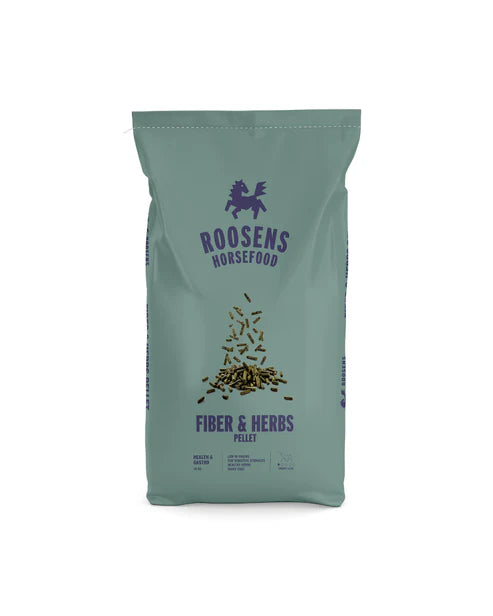 Roosens Fiber&Herbs gyógynövényes pellet 20 kg